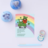 Party Lucky Irish Gnomen St Patricks Day Invite Flyer (Enkel)