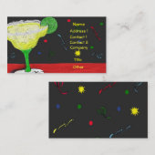 Party Margarita Visitekaartje (Voorkant / Achterkant)