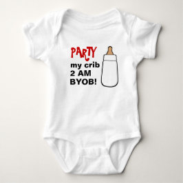 Party mijn wieg 2AM BYOB baby bodyshirt Romper