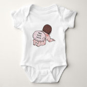 Party Mijn Wieg Baby Romper (Voorkant)