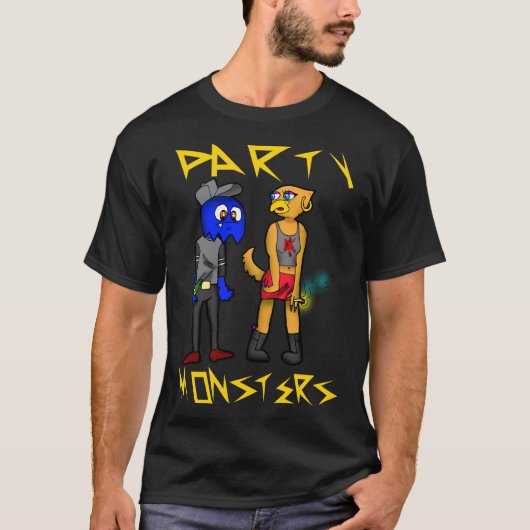 Party Monsters T-shirt (Voorkant)
