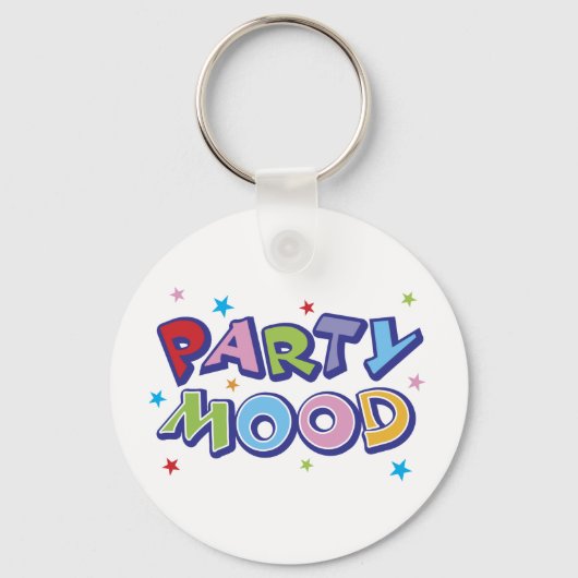 Party Mood Sleutelhanger (Voorkant)