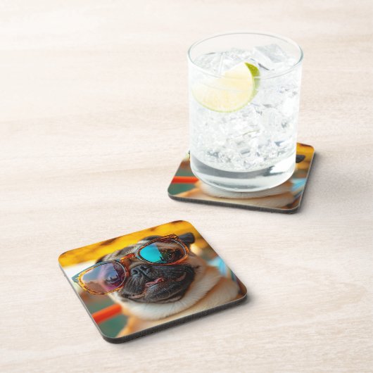 Party-Mops Bier Onderzetter (Rechterzijde)