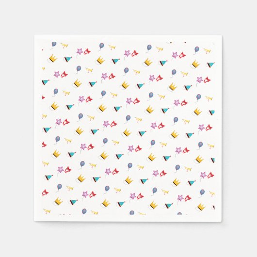 Party napkin servet (Voorkant)