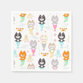 Party Napkins Nautisch Thema Verjaardagsfeest. Servet