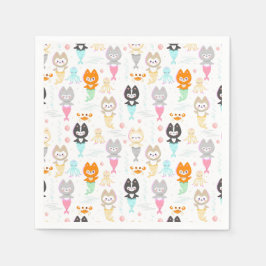 Party Napkins Nautisch Thema Verjaardagsfeest. Servet