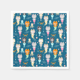 Party Napkins Nautisch Thema Verjaardagsfeest. Servet