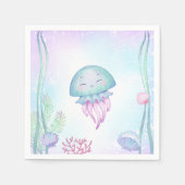 Party Napkins Nautisch Thema Verjaardagsfeest. Servet (Voorkant)