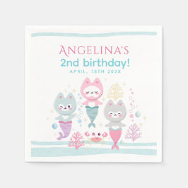 Party Napkins Nautisch Thema Verjaardagsfeest. Servet