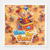 Party napkins servet (Voorkant)