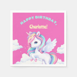Party Napkins to a magical birthday party. Servet
