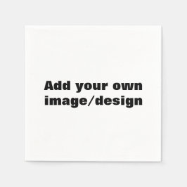 Party Napkins - Voeg je eigen afbeelding/design to Servet