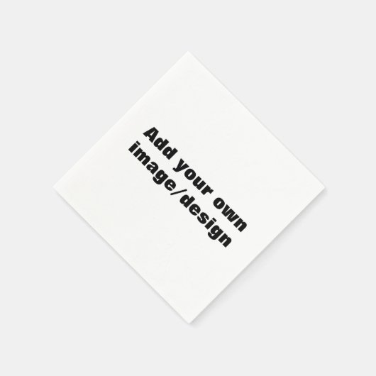 Party Napkins - Voeg je eigen afbeelding/design to Servet (Hoek)