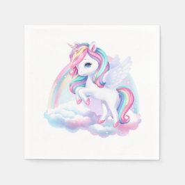 Party Napkins voor een magisch verjaardagsfeestje. Servet