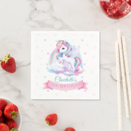 Party Napkins voor een magisch verjaardagsfeestje. Servet