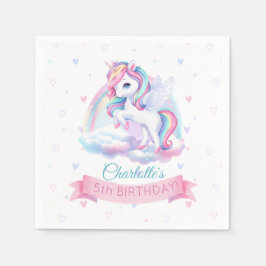 Party Napkins voor een magisch verjaardagsfeestje. Servet