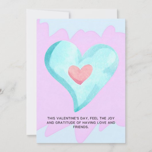 PARTY OF LOVE AND FRIENDSHIP  KAART (Achterkant)