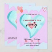 PARTY OF LOVE AND FRIENDSHIP  KAART (Voorkant / Achterkant)