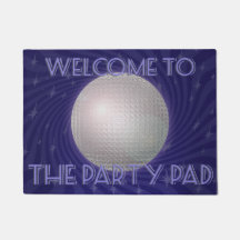 Party pad fun novelty Disco Ball Fiesta slogan