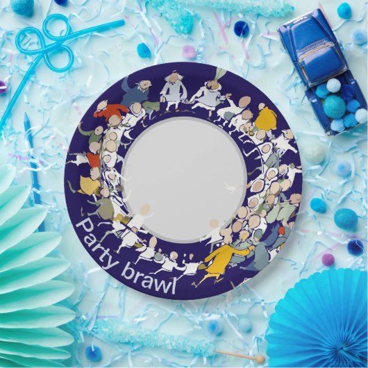Party Pals Borden Papieren Bordje (Feest)