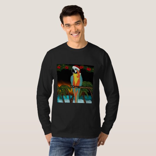 PARTY PAPEGAAIEN T-SHIRT (Voorkant volledig)
