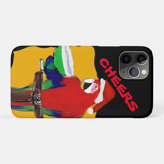 PARTY PAPEGAIEN Case-Mate iPhone CASE (Achterkant (horizontaal))