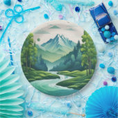 Party papier plooien papieren bordje (Feest)