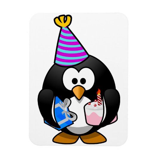 Party Penguin Magneet (Verticaal)