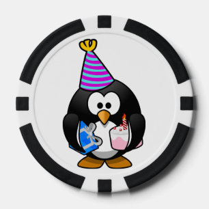 Party Penguin Poker Chips