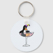 Party Penguin Sleutelhanger (Voorkant)