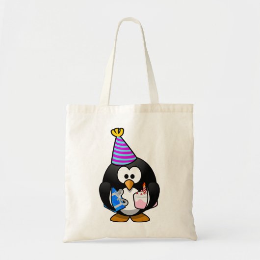 Party Penguin Tote Bag (Voorkant)