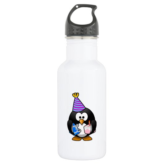 Party Penguin Waterfles (Voorkant)