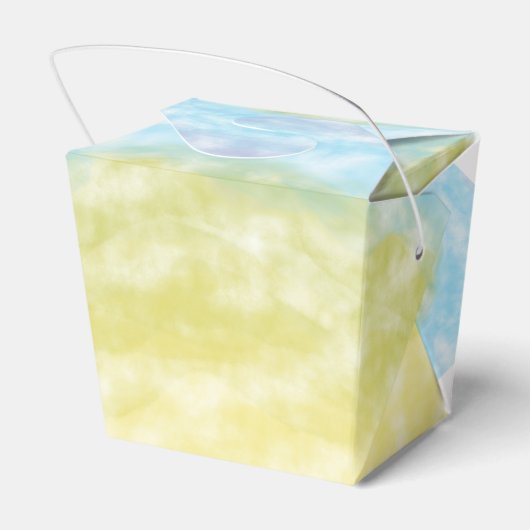 Party Penguin zonnebril, kind jarig Bedankdoosjes (Achterkant)