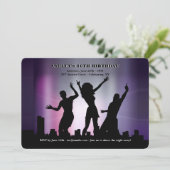 Party People Uitnodiging (Staand voorkant)