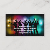 Party People Visitekaartje (Achterkant)