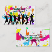 Party People Visitekaartje (Voorkant / Achterkant)