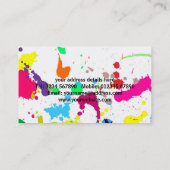 Party People Visitekaartje (Achterkant)