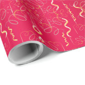 Party Perfection Gift Wrap Cadeaupapier (Rol Hoek)
