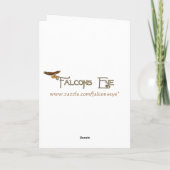 Party Pet en Streamers Verjaardag Kaart (Achterkant)