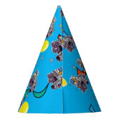 Party Pet-FIFO SON + DUMP TRUCK Feesthoedjes (Achterkant)