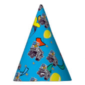 Party Pet-FIFO SON + DUMP TRUCK Feesthoedjes (Rechts)