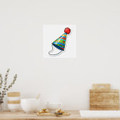 Party Pet Sticker Poster (Keuken)