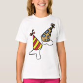 Party Petten Meisjes T-shirt (Voorkant)