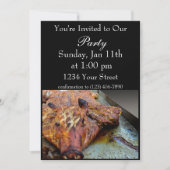 Party pig Invite Kaart (Voorkant)