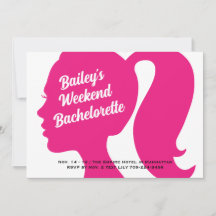 Party Pink Weekend Bachelorette