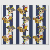 Party Pirate Cadeaupapier (Vlak)