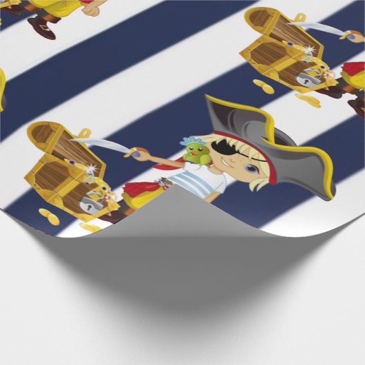 Party Pirate Cadeaupapier (Hoek)