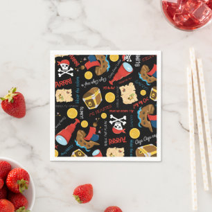 Party Pirate Napkins Servet