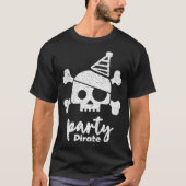 Party Pirate T-shirt (Voorkant)