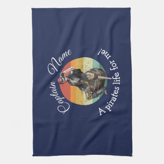 Party Pirate thema Theedoek (Verticaal)